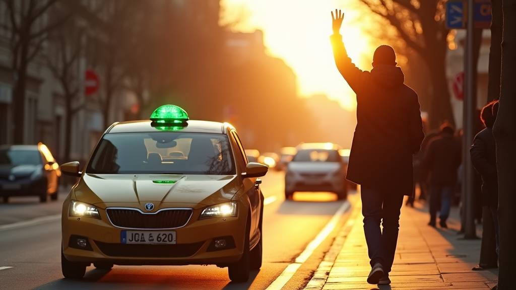 Applications de réservation de taxi modernes sur smartphone en 2026