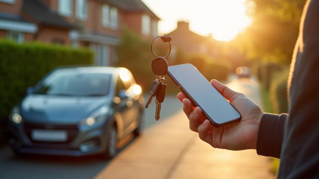 Interface de l'application Turo montrant la recherche et sélection de véhicules disponibles