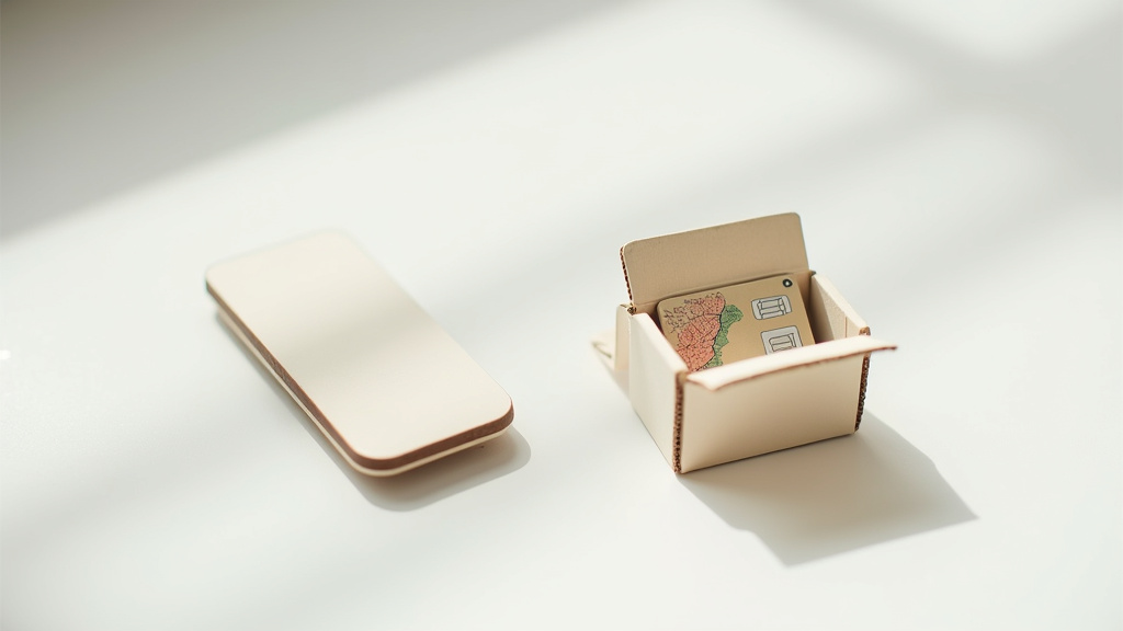 Personne consultant son téléphone mobile avec forfait Lyca Mobile en arrière-plan