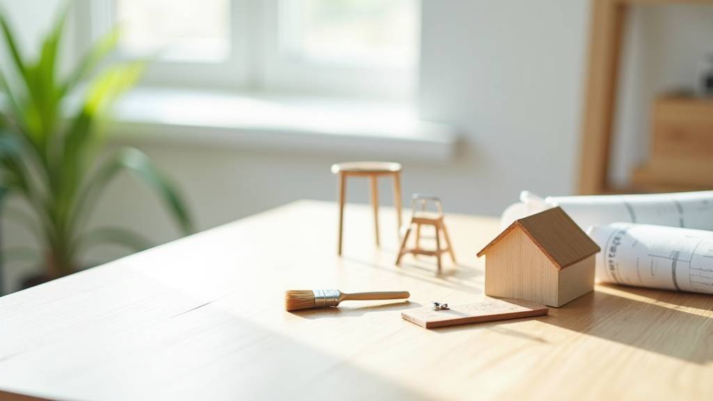 Interface de la plateforme Mon Habitoo sur un écran avec des projets de rénovation et d'aménagement maison