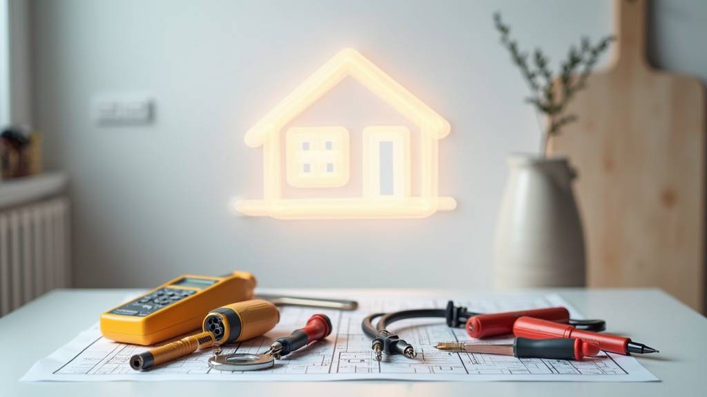 Multimètre numérique en train de mesurer la tension d'un circuit électronique