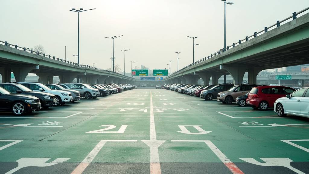 Plan d'accès au parking de covoiturage Vinci à La Chapelle-Saint-Mesmin