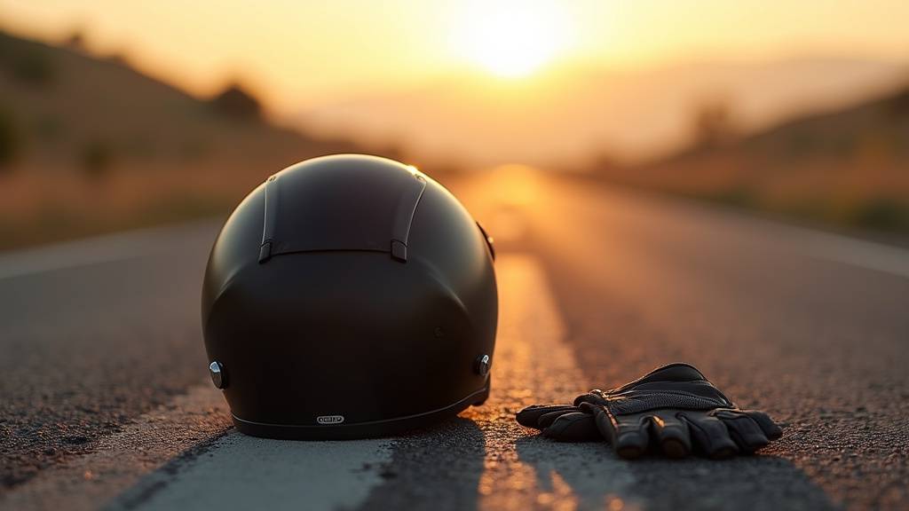 Motard en train de passer la formation passerelle A2 vers A sur une moto puissante