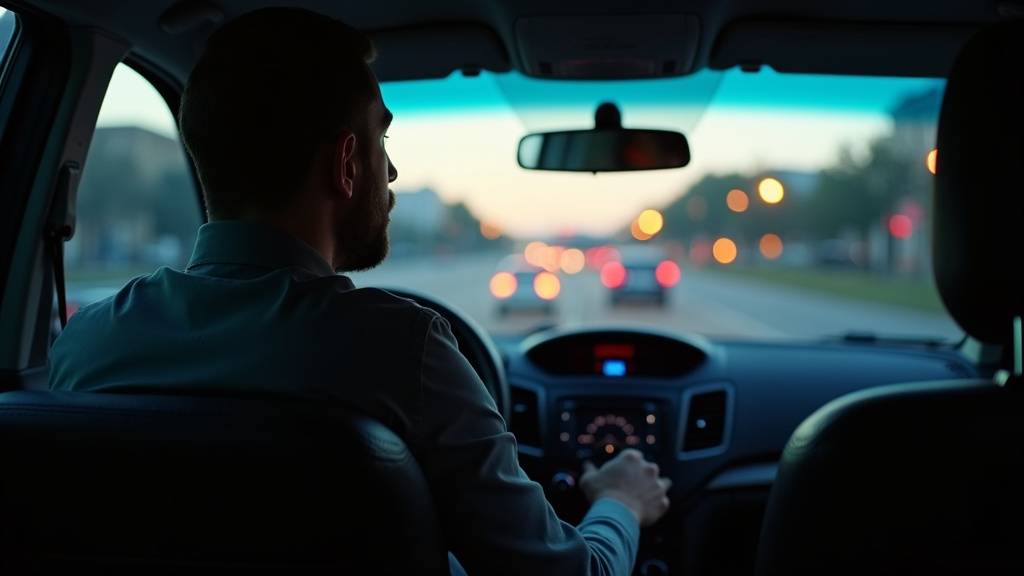 Taxi conventionné transportant un patient avec du matériel médical