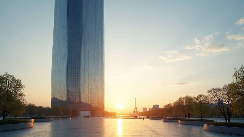 Plan d'accès à la Tour First à Paris La Défense