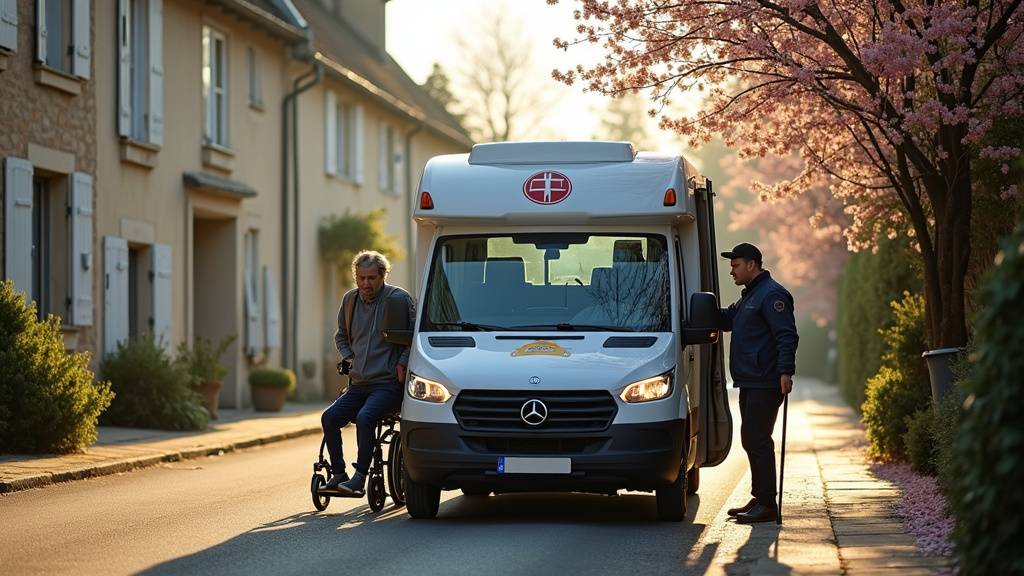 Véhicule Sanitaire Léger (VSL) en service à Châtillon-sur-Loire